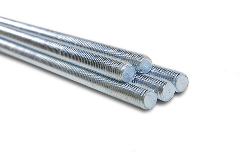 3/16-3-1/2 Galvanized threaded rod astm