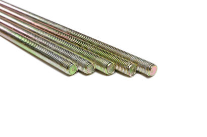 Yellow zinc stainless steel threaded rod astm