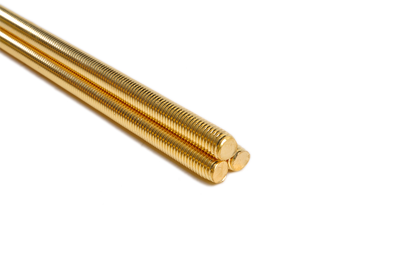 Brass threaded rod bsw galvanized